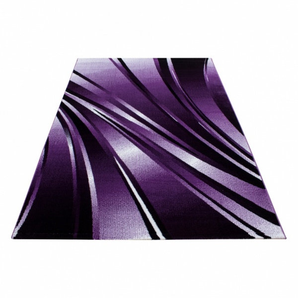 Parma Wave Designer Purple Rug